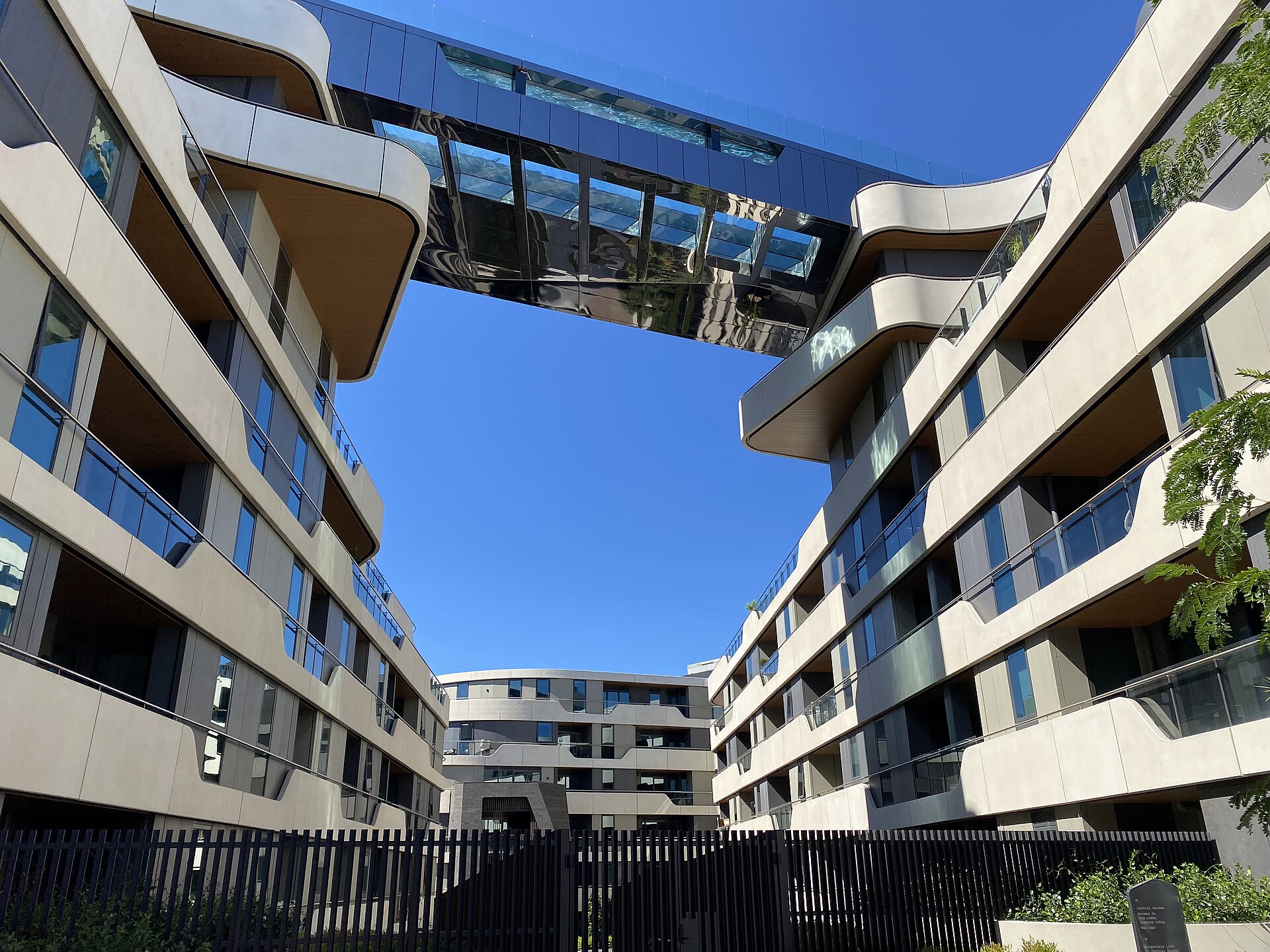 Residential above-ground pool on a Melbourne block