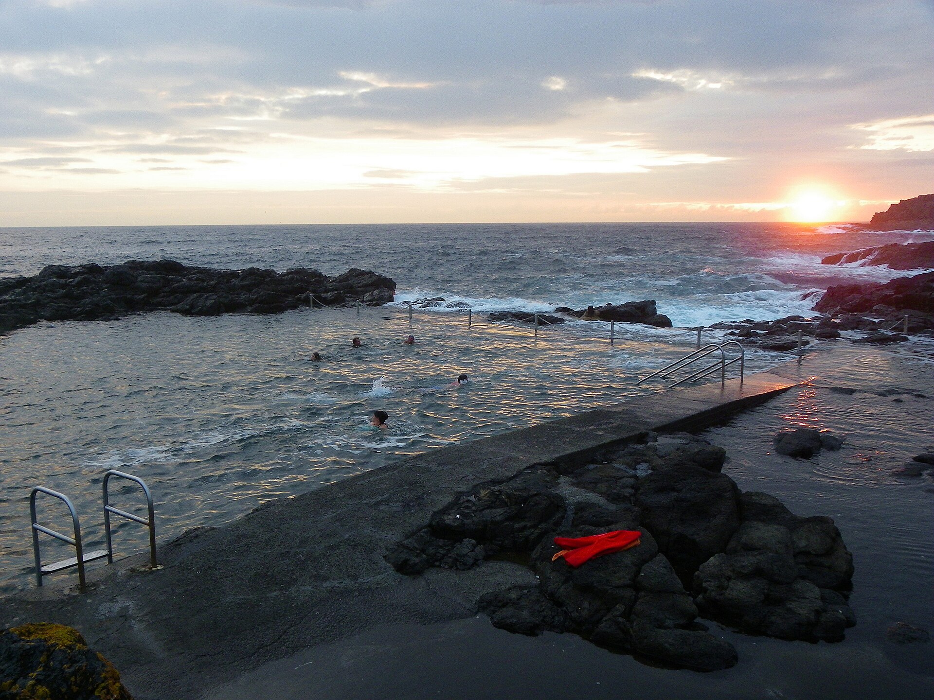 Sea baths at sunrise, Kiama, New South Wales