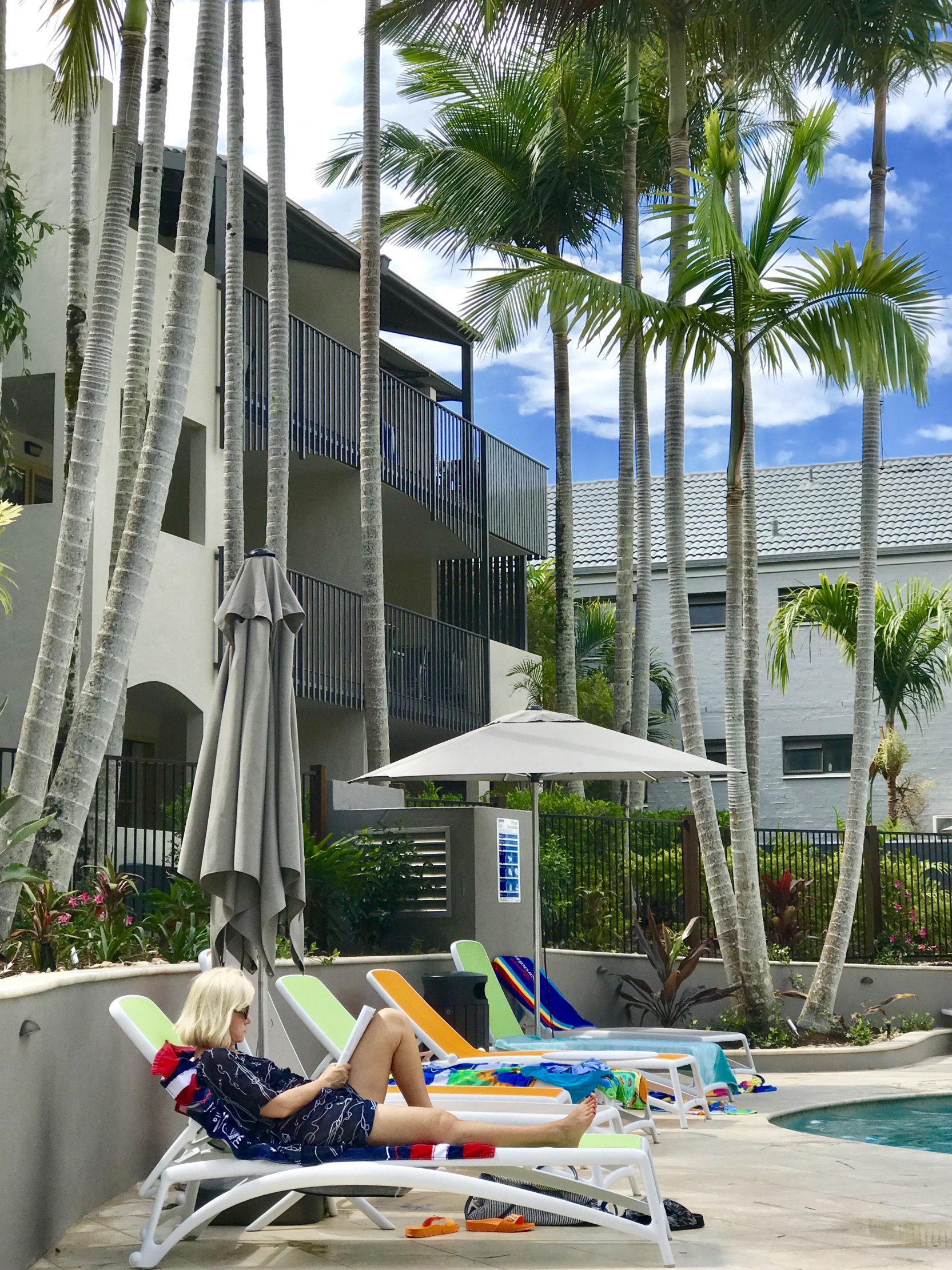 Poolside at French Quarter, Noosa Heads